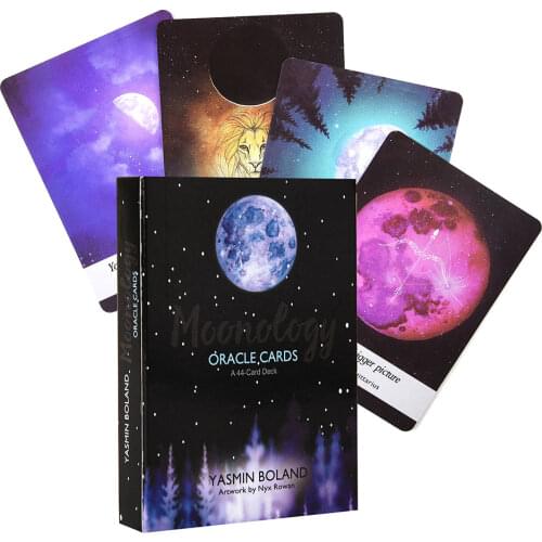 Oracle Cards Set Magical Tarot Cards Party Entertainment Desk Game Cards With English Guidebook