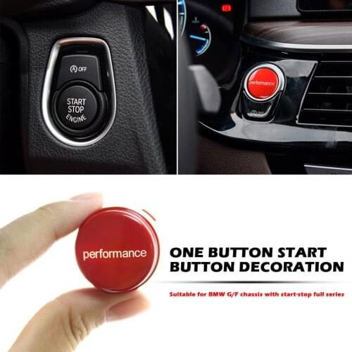 Performance Car Engine START STOP Switch Button Cover Sticker with Tools for BMW F20 F21 F22 F23 F30 F31 F32 F33 F10 F11 F12