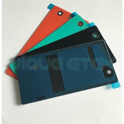 New For Sony Xperia Z3 Compact D5803 D5833 Battery Cover Door Glass Housing Z3 Mini Rear Back Glass Cover Case