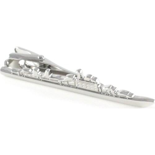 Ship Tie Clip Novelty Naval Vessel Tie Clip Fathers Day Gift Tie Bar Birthday Gifts Tie Clip