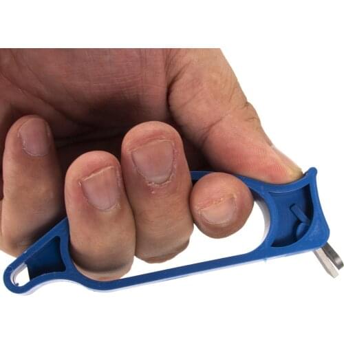 Portable 10cm ABS Diamond Auger Blade Sharpener Outdoor Sport Portable Fishing TackleWinter Ice Fishing Accessory