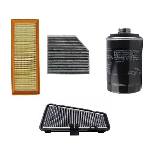 Cabin Filter Air Filter Oil Filter 4 Pcs for Audi A4 B8 2007-/ A5 8t 8f 2009-/audi Q5 8r 2008-2019 Model 4pcs Filter Set