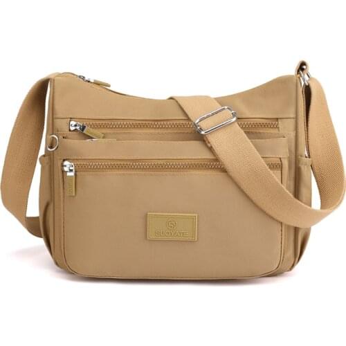 New Fashion Messenger Bag Womens Shoulder Bag Nylon Handbag Large Capacity Fashion Womens Crossbody Bag