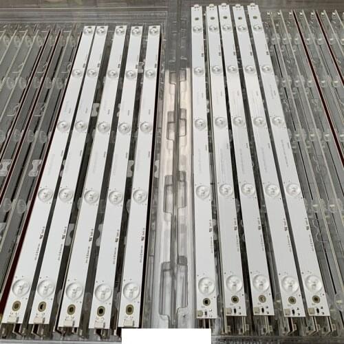 10 PCS/set LED backlight strip for LE49A509 LE49A6R9 LB49006 49D2000 LB-C490F14-E4-L-G1-DL1 DL2 KHP200650C KHP200650B KHP200649B