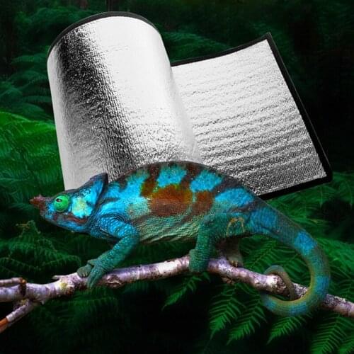 Reptile Reflective Film For Brooder Incubator Pet Animals Heater Heating Pad Mat 5Pc APR1_35
