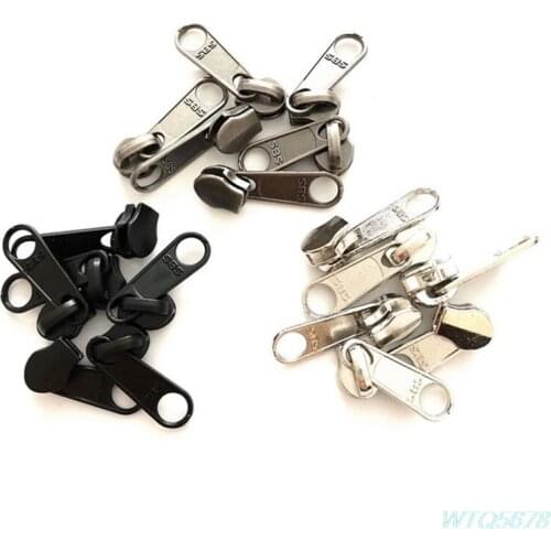 20pcs Instant Zipper Universal Instant Fix Zipper Repair Kit Replacement Zip Slider Teeth Rescue New Design Zippers For Sewing