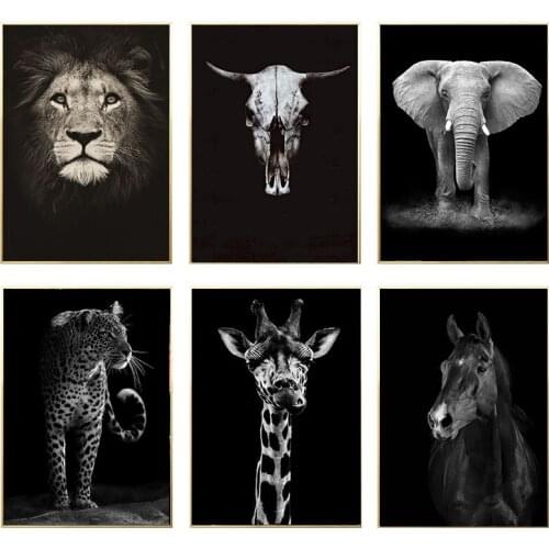 5D DIY Diamond Painting Black White Cow Skull Animal Face Diamond Embroidery Painting Full Cross Stitch Kits Home Decor