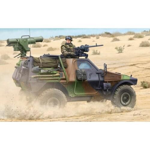 Hobby Boss 83877 1/35 VBL MILAN Armored Car Anti-tank Missile Vehicle Model Kit TH06003-SMT6