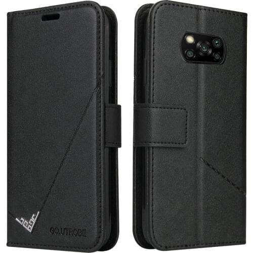 Poco X3 NFC X 3 F3 Pro 5G Wallet Case Leather 360 Protect Flip Cover for Xiaomi Poco X3 GT Case Mi PocoPhone F 3 M3 Shell Funda