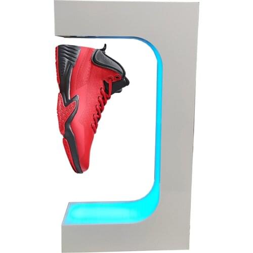 Battery Shoe Display 2020 New Sneaker Stand Magnetic Levitation Floating 360 degree Rotation hold 500g Levitation gap 20mm