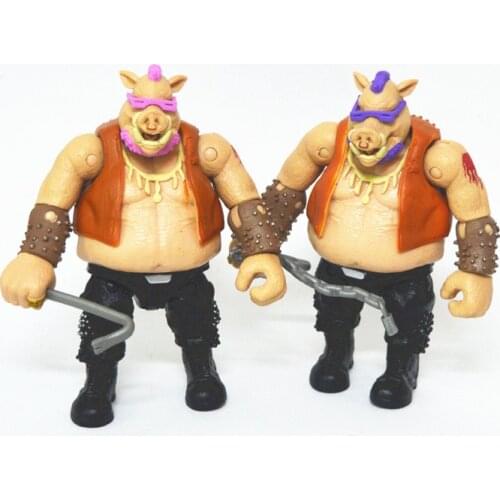 The sewer turtles anime action figure prefect quality Bebop handmade toys children gifts