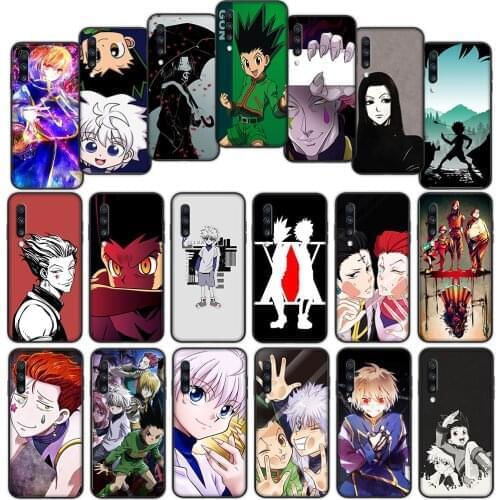 Hunter x Hunter Anime Soft Cover Case for Samsung Galaxy S20fe S21 Plus A02 A12 A32 A52 A72 F62 M02 M62 Ultra Cover
