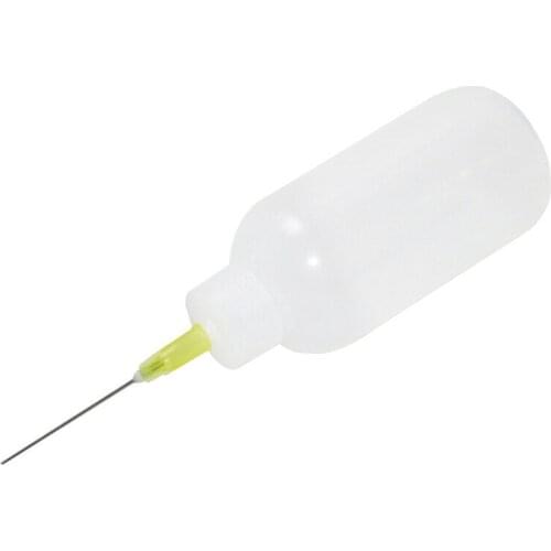 50ml Rosin Soldering Dispenser Plastic Empty Bottle With Needle Tip