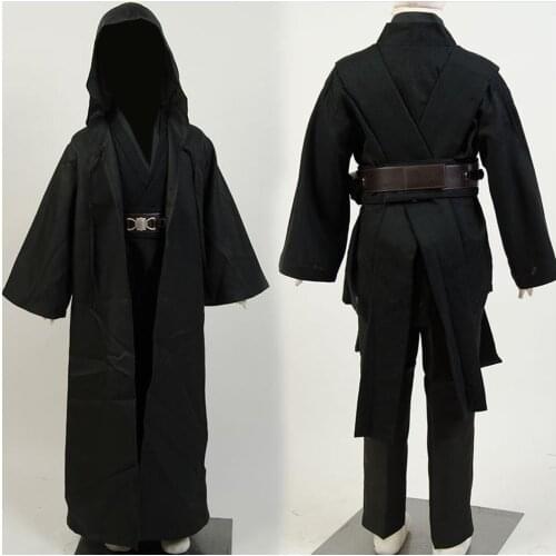 Wars Anakin Skywalker Cosplay Costume Child Cloak Cape Uniform Halloween Carnival Costumes
