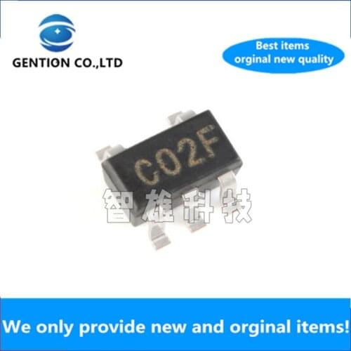 10Pcs SN74LVC1G02DBVR SN74LVC1G02 SOT23-5 Silkscreen C02F Logic gate chip in stock 100% new and original