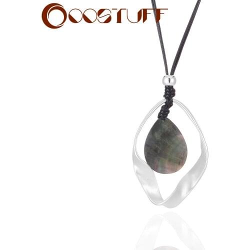 Fashion Silver Color Pendants Long Chains Necklace Costume Jewelry for Women Accessories Suspension Decorative Aesthetic Things