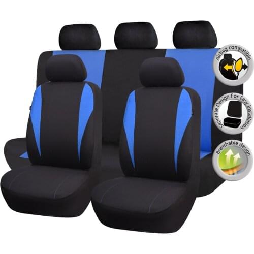 2019 Update Automobiles Seat Covers Protectors Easy Installation Washable Airbag Compatible Universal Car Styling Low Bucket