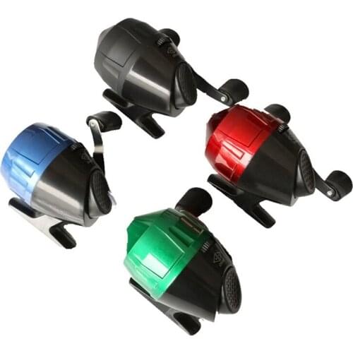 Portable Fishing Reel Slingshot Wheel Closed Shooting Harpoon Dart Reel Hunting Ice Sea High Quality Fish Tools 88 B2Cshop