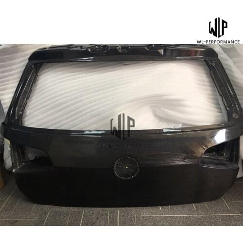 Golf 7 High Quality Carbon Fiber Engine Hood Cover Car Styling For Volkswagen Golf 7 GTI R Rear Trunk Hood Body Kit