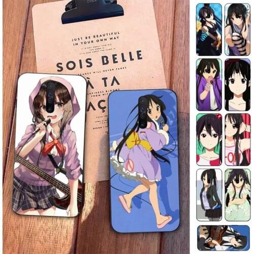 Yinuoda Akiyama Mio K-ON Phone Case for Redmi 5 6 7 8 9 A 5plus K20 4X S2 GO 6 K30 pro