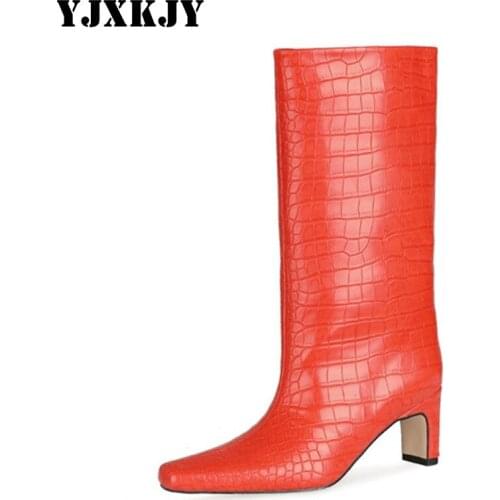 YJXKJY Women's High Boots