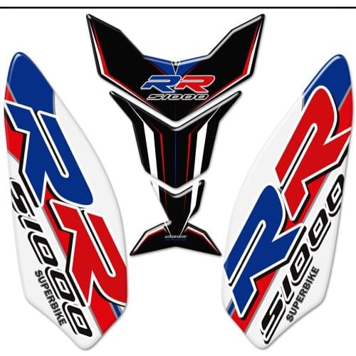Stickers Protector For BMW S1000RR S 1000 RR HP HP2 HP4 Fairing Emblem Badge Tank Pad Knee Protection Fairing 2018 2019 2020