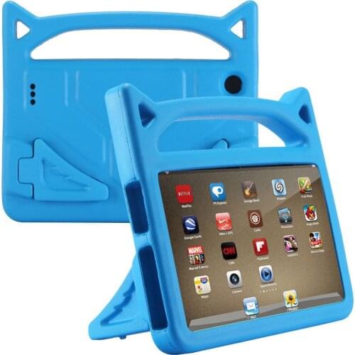 For Amazon Kindle Fire 7 2015/2017 Kids Protective Skin Safe EVA Rubber Handle Stand Tablet Case Cover 7 inch 20J Drop Shipping
