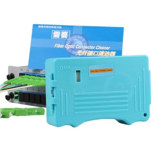 ZHWCOMM OAM 1.25&2.5mm Universal Fiber Optic Connector 500+Cassette Cleane Fiber Optic cleaner