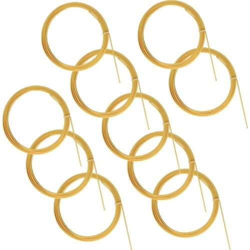10 Pack Good 1650x6x1.5mm ABS Guitar Binding Beige