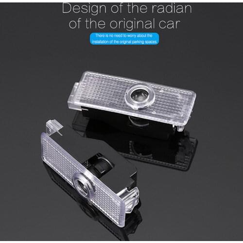 2PCS LED Logo Laser Projection Light Auto Door Welcome Light For BMW E63 E64 F60 F32 F33 F36 F82 F83 Accessories