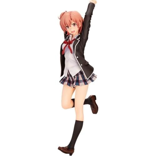 20.9Cm My Teen Romantic Comedy Snafu Yuigahama Yui Anime Action Figure Pvc Japanese Hand-Made Collection Toys Model Ornaments