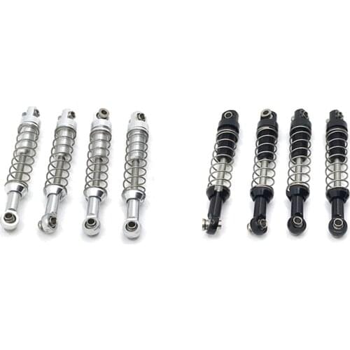 4PCS Shock Absorber with Extender Hard Kits for WPL C14 C24 C34 C44 for MN D90 D91 MN45 MN96 MN99 RC Car Parts
