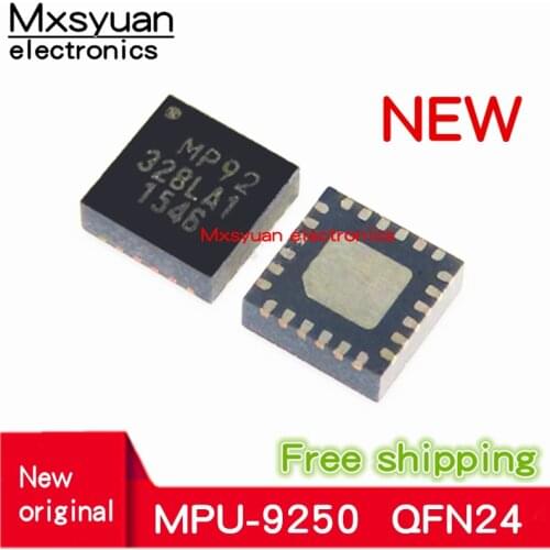 5pcs~50pcs/LOT MP92 MPU-9250 MPU9250 MP9250 QFN24 New original accelerometer gyroscope magnetometer sensor