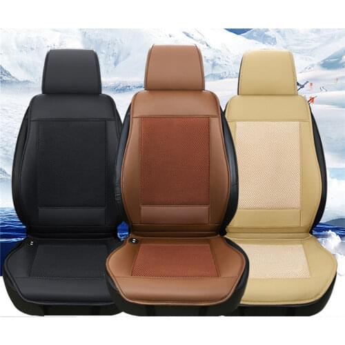 8 Built-in Fan 3D Cooling Fan Cool Cushion Fan Blowing Cool 12V 3 Speed Ventilation Cushion Summer Air Cooler Car Seat Cover