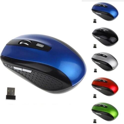 2.4GHz Wireless Mouse Adjustable DPI Mouse 6 Buttons Optical Gaming Mouse Gamer Wireless Mice With USB Receiver For PC Computer
