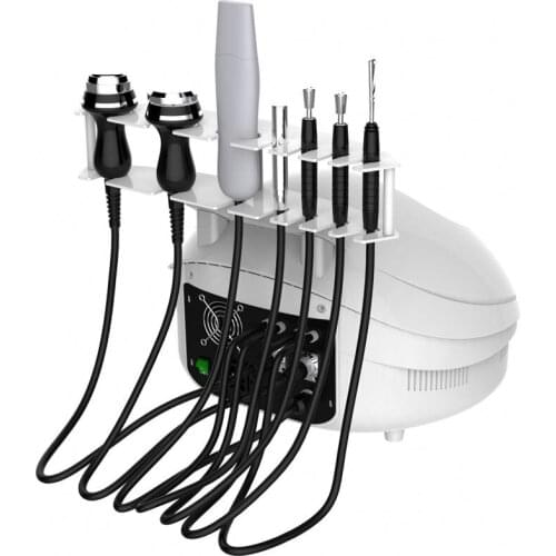 CASMB Face Beauty Equipment 2021 7 in 1 skin tightening facial instrument ems face device galvanic ion beauty facial massager