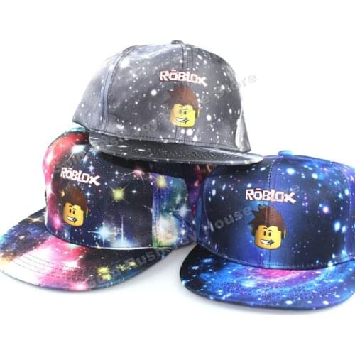 Robloxs Game Figura Anime Starry Sky Peaked Cap Action Toys Figures Hat Model Figura Boy Girl Collection Christmas Birthday Gift