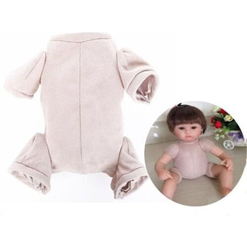 Hot Welcome 16'' /20'' 22'' Reborn Baby Polyester Fabric Cloth Fit For 3/4 Arms And 3/4 Legs DIY Reborn Baby Doll Kit Baby Doll
