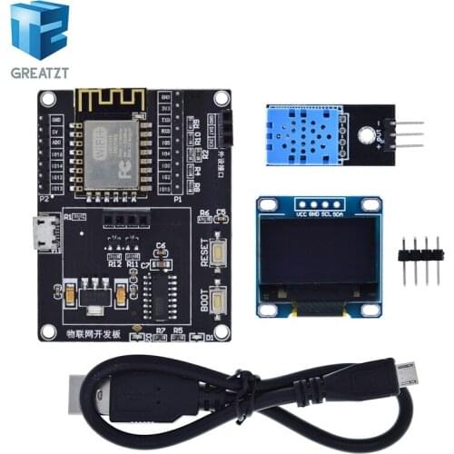 ESP8266 Weather Station DIY Kit IOT Starter Kits for Arduino with 0.96 OLED Display D1 MINI Wireless WIFI Bluetooth Module