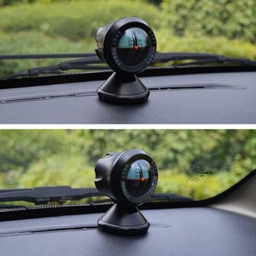 Newst Car Compass Multifunction Vehicle Inclinometer Slope Measure Inclination Tool Automobile Interior Accessories