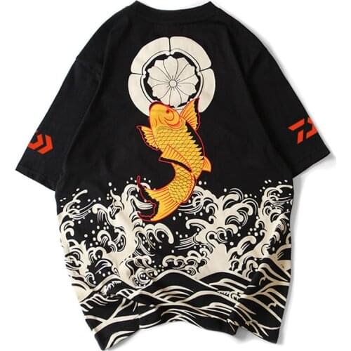 2022 New DAWA Summer Fishing Jersey Long Sleeve Anti-UV Purified Cotton Fishing T-Shirt Clothing Quick Dry DAIWA Fishing Clothes