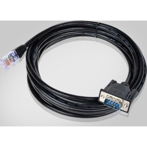 New console cable RJ45 to RS232 cables 9pin male to RJ45 Wholesale 1M For Router huawei