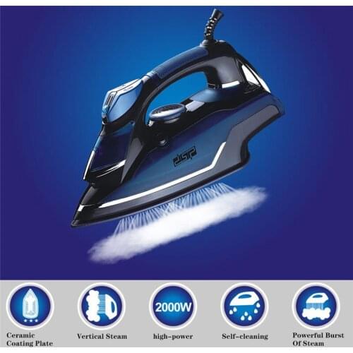 Portable Dry Cleaning Travel Garment Steamer Universal HandHeld Iron Steam 2000W For Home Clothes Iron Rotary 360 Degree U3