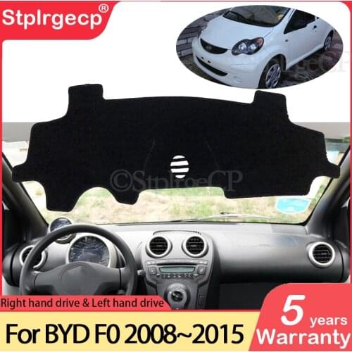 For BYD F0 2008 2009 2011 2012 2013 2014 2015 Anti-Slip Mat Dashboard Pad Sunshade Dashmat Anti-UV Protect Carpet Accessories