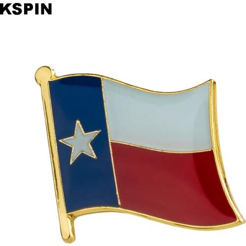 U.S.A Texas State Badges flag badge flag lapal pin on backpack pins for clothes 1PC XY0195