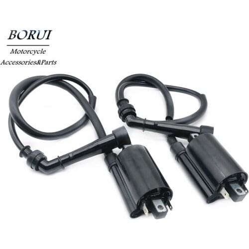 Motorcycle 2Pcs Ignition Coils Fits For Kawasaki EN500C Vulcan 500 Ltd 1996-2009
