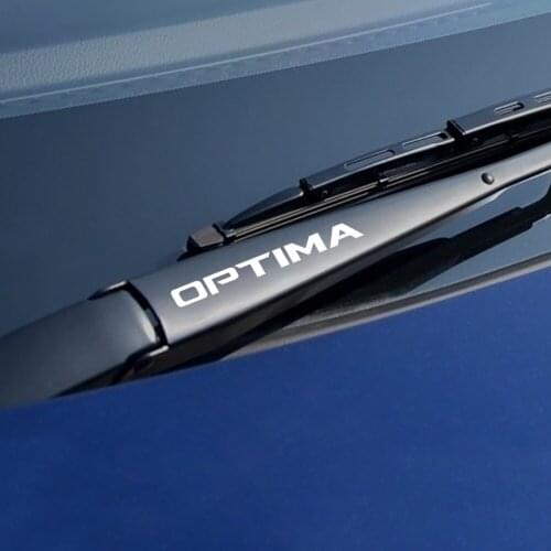 4PCS Car Window Wiper Stickers For Kia Optima Reflective Graphic Vinyl Trim Waterproof Car Stickers And Decals Auto Accessories