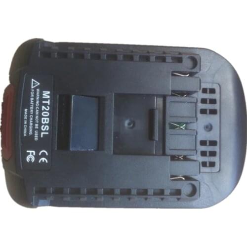 MT20BSL Battery Converter Adapter For Makita 18V Li-ion Battery BL1830 BL1850 BL1860 Used to For Bosch 18V Electric Tool