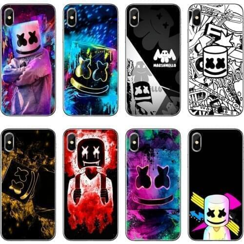 Accessories Phone Case For Huawei P30 P20 Pro P10 P9 P8 Lite Y5 Y6 Y7 Y9 P Smart Plus 2018 2019 DJ marshmallow