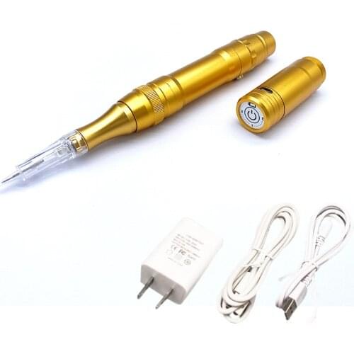 Wireless Electric Tattoo Machine Professional Permanent Makeup Tattoo Eyebrow Beauty MTS Machine Pen